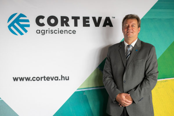 Borsos László, a Corteva Agriscience Magyarország ügyvezetője a hazai helyzetet mutatta be a médianapon