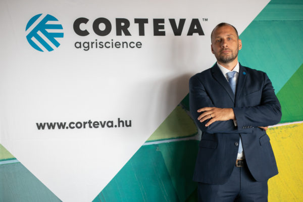 Jean Philippe Riffat Közép- és Kelet-Európáért felelős régió igazgató a Corteva budapesti média napján beszélt a cég nemzetközi terveiről és eredményeiről