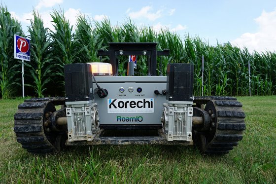Ilyen az önjáró robot, ami sokféle agrárfeladat elvégzésére alkalmas - Fotó: Matt McIntosh, Future Farming