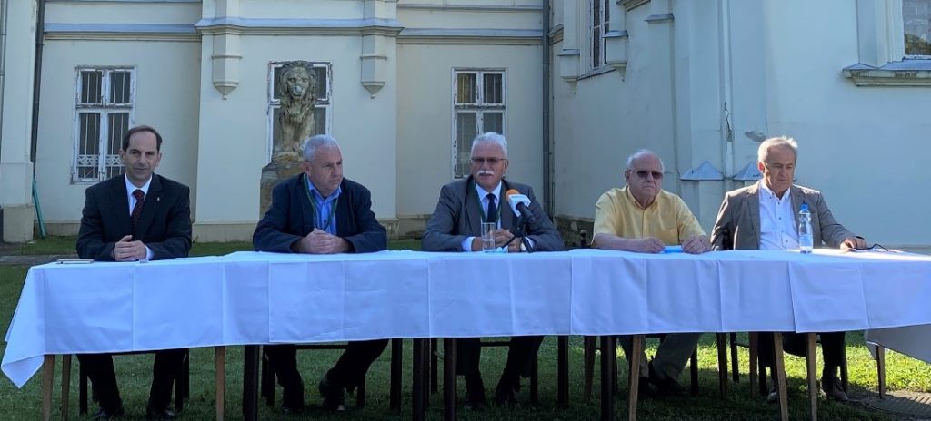 Sándorfy András, Takács Géza, Dr. Szabó Tibor, Dr. Balázs Ervin és Dr. Marton L. Csaba