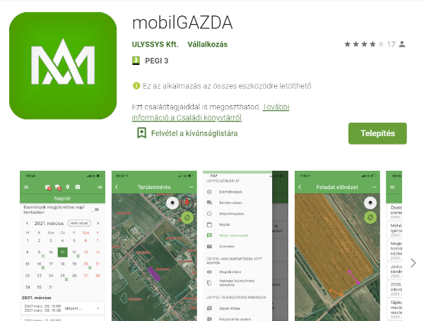 Új MobilGAZDA alkalmazás segíti az agrár-és vidékfejlesztési támogatásokat kérelmezőket