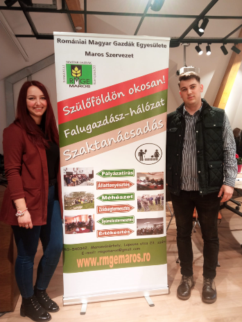 Ösztöndíjas erdélyi diákok: Székely Klementina és Vale Dávid - Fotó: Benedek Huszár Botond