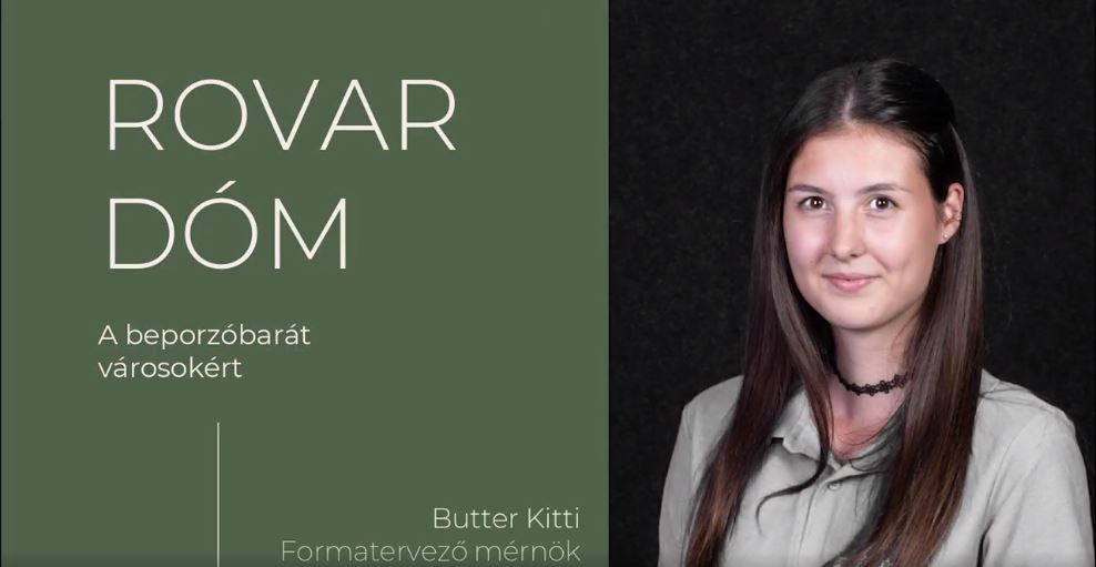 A Planet Z Ötletpályázaton Butter Kitti “Rovardóm” pályázata nyerte el az első helyezést